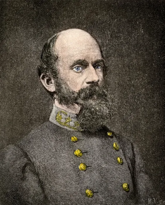 Framed Print : Confederate General Richard Ewell
