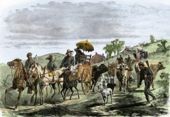 Framed Print : Confederates invading Maryland, 1864 Framed Print : Confederates invading Maryland, 1864