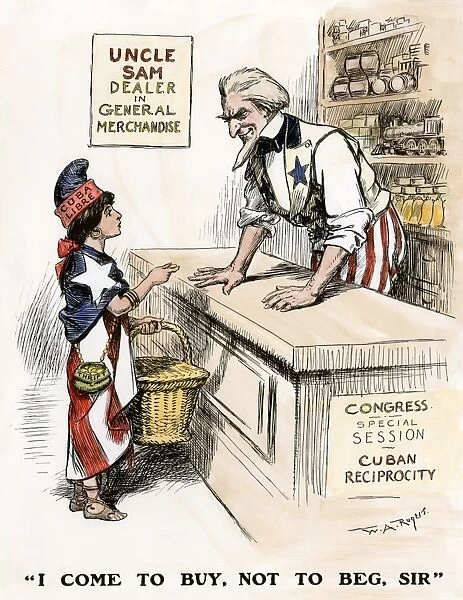 Cuba becoming a market for US goods, 1903