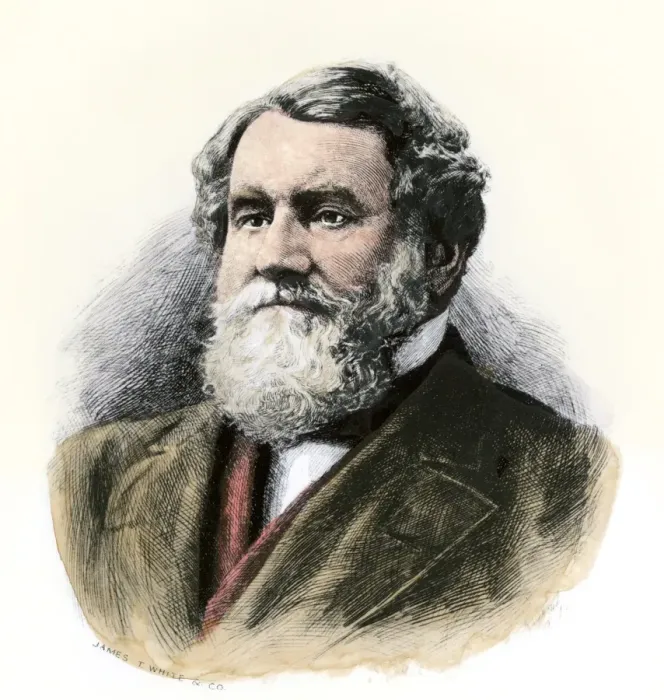 Framed Print : Cyrus McCormick portrait Framed Print : Cyrus McCormick portrait