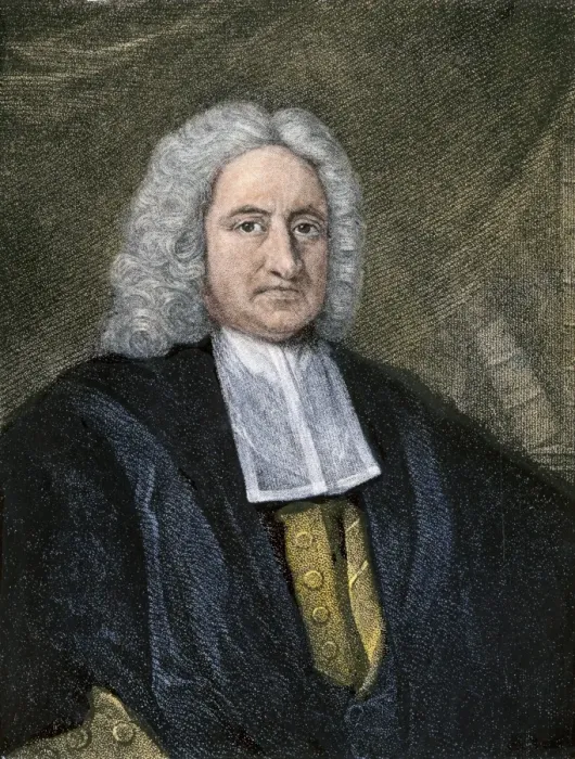 Framed Print : Edmond Halley, English astronomer Framed Print : Edmond Halley, English astronomer