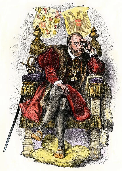 Emperor Charles V. Holy Roman Emperor Charles V - also Charles I of Spain.