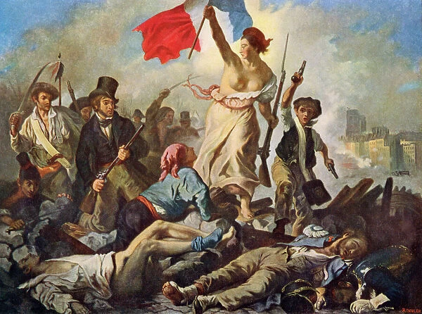 EVNT2A-00014. 'Liberty Leading the People' by Eugene Delacroix.