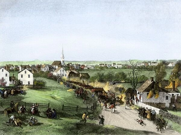 EVRV2A-00002. Retreat of the British from Concord