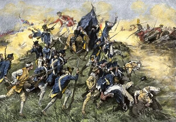 EVRV2A-00161. British attack on Savannah, Georgia, 1779, American Revolution.