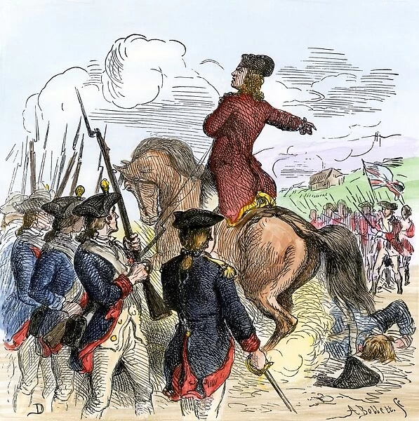 EVRV2A-00179. Royal Governor Tryon angrily trying to suppress the colonial