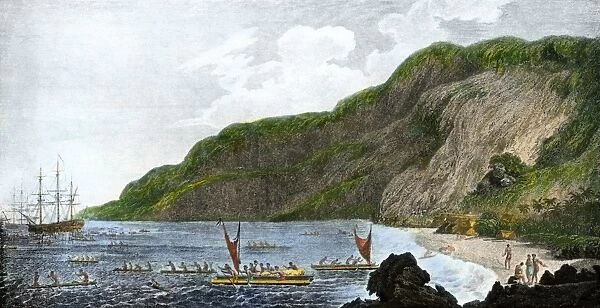EXPL2A-00316. Captain James Cook, discoverer of the Sandwich Islands
