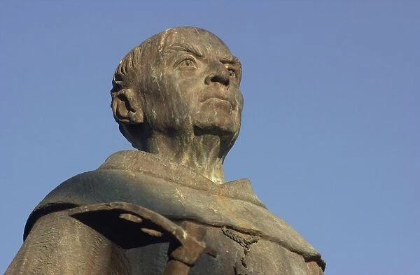 Father Junipero Serra statue in Mexico