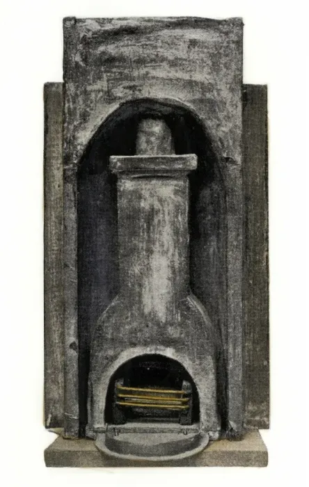 Framed Print : Franklins model of his Pennsylvania Fire-Place Framed Print : Franklins model of his Pennsylvania Fire-Place