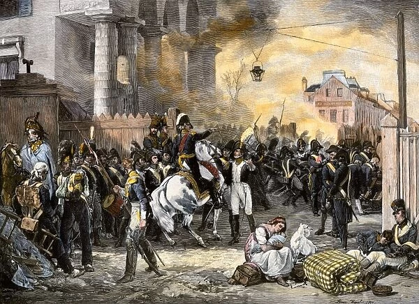 French Army defending Paris, 1814