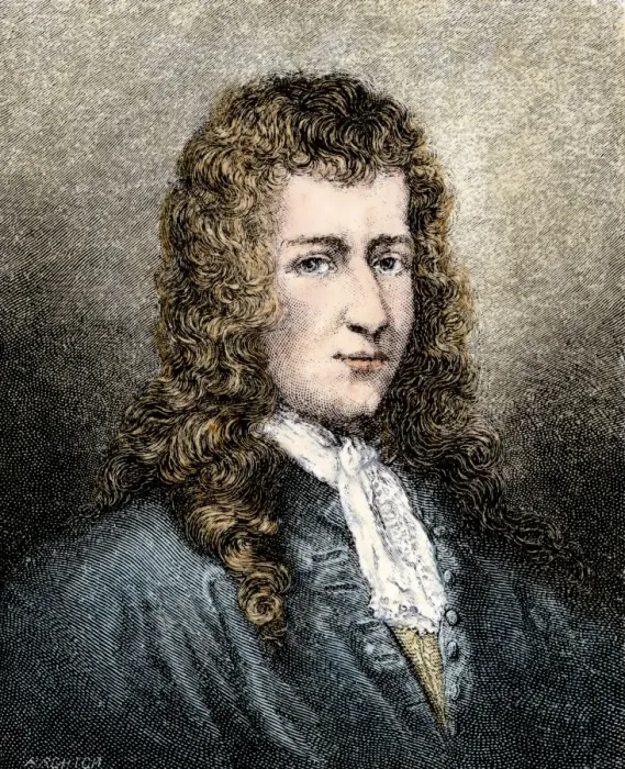Framed Print : French explorer Rene-Robert Cavelier