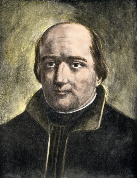 Framed Print : French Jesuit missionary and explorer Jacques Marquette Framed Print : French Jesuit missionary and explorer Jacques Marquette