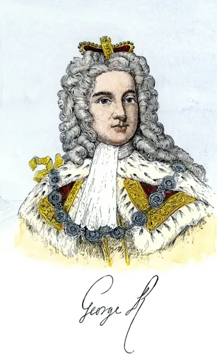 Framed Print : George II, King of England