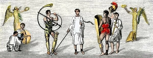 Gladiators of ancient Rome