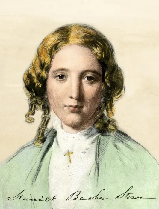 Framed Print : Harriet Beecher Stowe