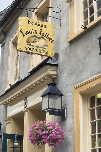 Home of Louis Joliet in old Quebec