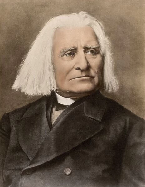 Liszt. Hungarian composer and conductor Franz Liszt.