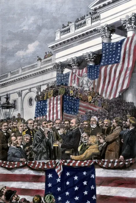 Framed Print : Inauguration of James A. Garfield, 1881 Framed Print : Inauguration of James A. Garfield, 1881