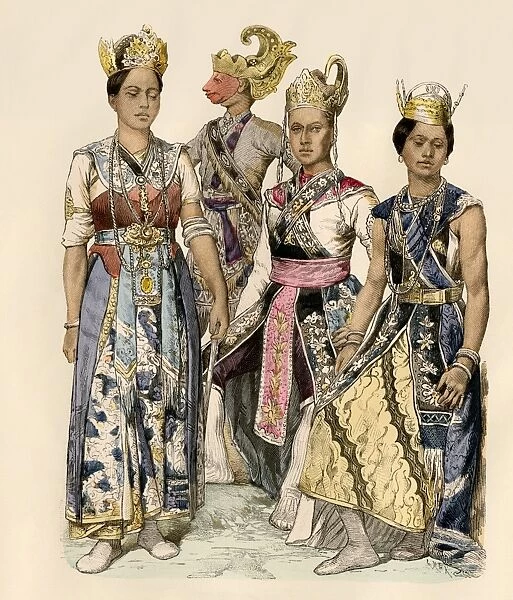 Java dancers and actors