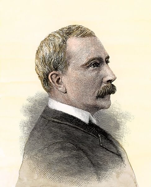 John D. Rockefeller. Portrait of John D. Rockefeller, 1880s.