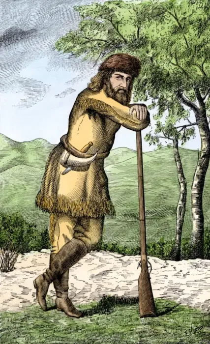 Framed Print : John Finley, discoverer of Kentucky