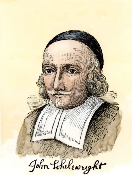 Framed Print : John Wheelwright, with his signature