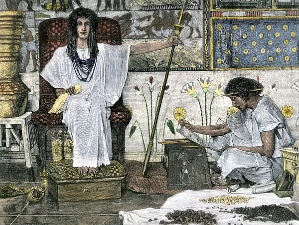 Joseph of Egypt, overseer of pharoahs granaries