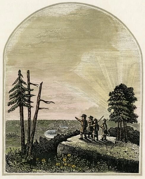 Kentucky viewed by Daniel Boone