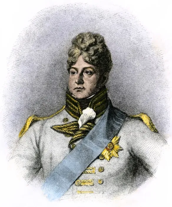 Framed Print : King George IV when Prince of Wales
