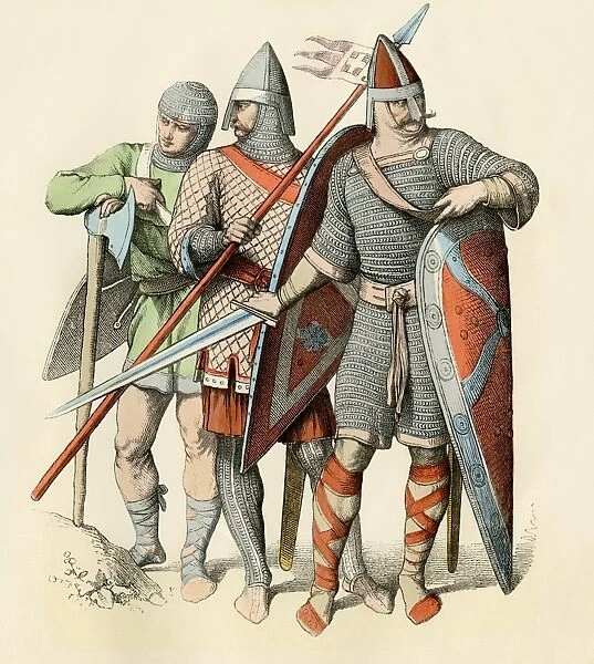Knights of the time of the Norman Conquest, 1066