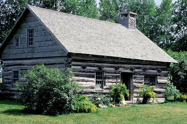 Log cabin in Vermont