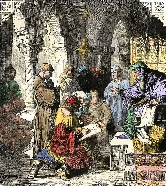Medieval Arabs teaching science