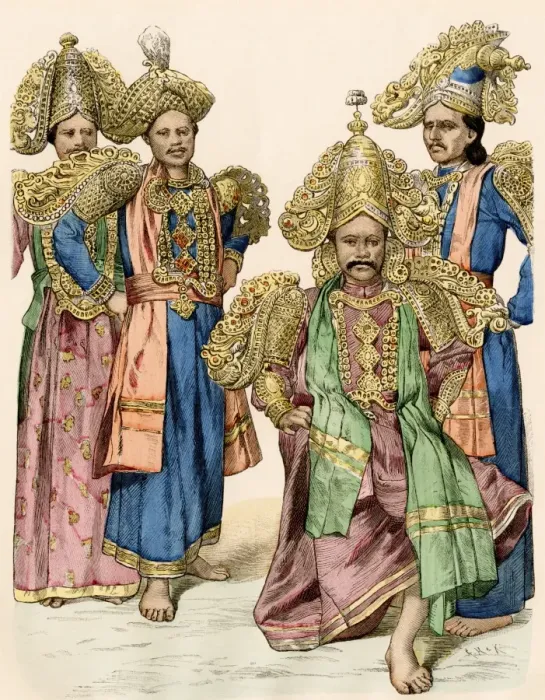 Framed Print : Men of Jaffna, Ceylon ( Sri Lanka ) in their finest clothing Framed Print : Men of Jaffna, Ceylon ( Sri Lanka ) in their finest clothing