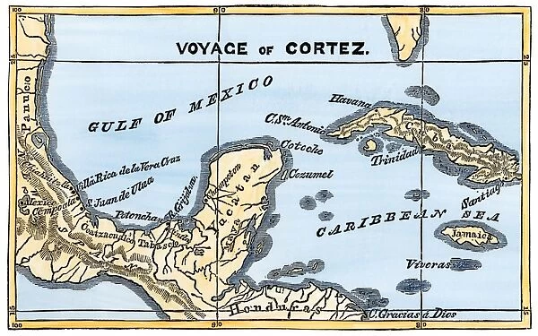 Mexico at the time of Cortes, 1500s