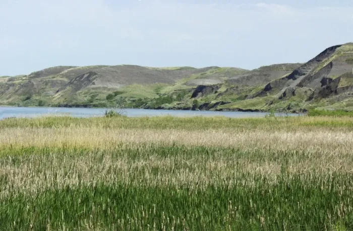 Framed Print : Missouri River where Lewis Framed Print : Missouri River where Lewis