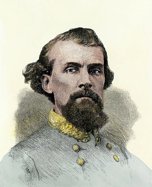 - Confederate Army Civil War Military Postcard General Nathan Bedford Forrest 
