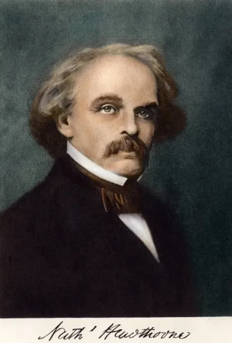 Framed Print : Nathaniel Hawthorne Framed Print : Nathaniel Hawthorne