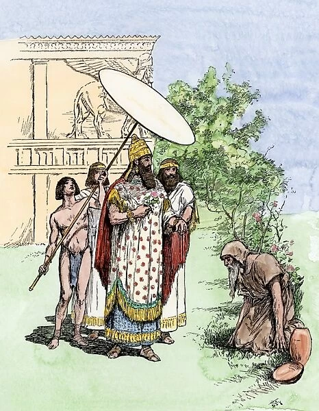 Nebuchadnezzar in ancient Babylon