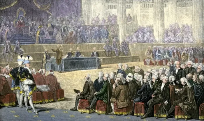 Framed Print : Opening of the Estates-General in Versailles Palace at the outset of the French Framed Print : Opening of the Estates-General in Versailles Palace at the outset of the French
