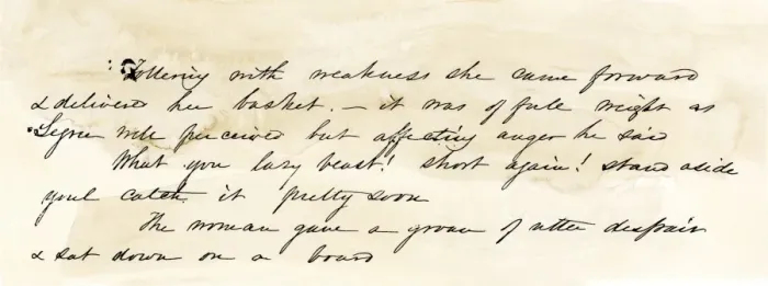 Framed Print : Part of the original manuscript of Uncle Toms Cabin by Harriet Framed Print : Part of the original manuscript of Uncle Toms Cabin by Harriet