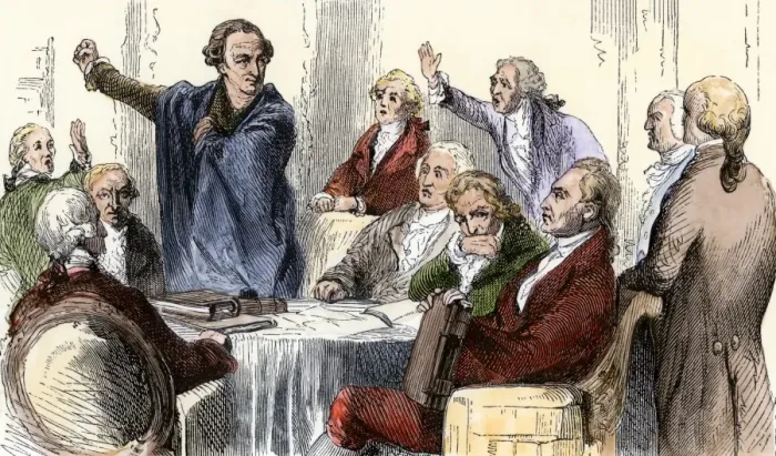 Framed Print : Patrick Henry making a speech to the Virginia Assembly Framed Print : Patrick Henry making a speech to the Virginia Assembly