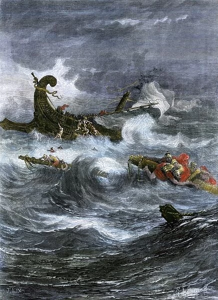 Pauls shipwreck while on a missionary journey