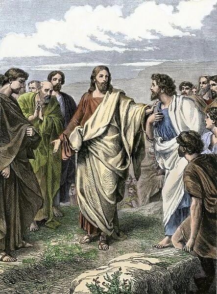 PBIB2A-00082. Jesus choosing the Apostles.