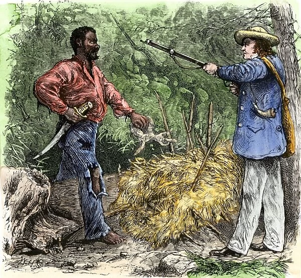 PBLA2A-00001. Capture of Nat Turner, leader of slave revolt in 1831.