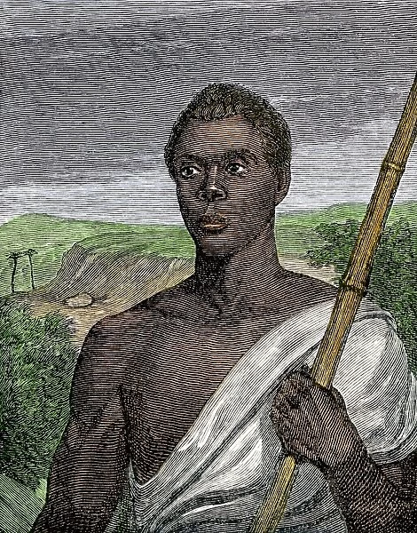 PBLA2A-00019. Joseph Cinque, leader of ' Amistad' slave revolt.