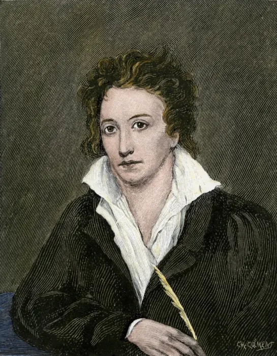 Framed Print : Percy Bysshe Shelley. Hand-colored woodcut from a portrait by Miss Curran Framed Print : Percy Bysshe Shelley. Hand-colored woodcut from a portrait by Miss Curran