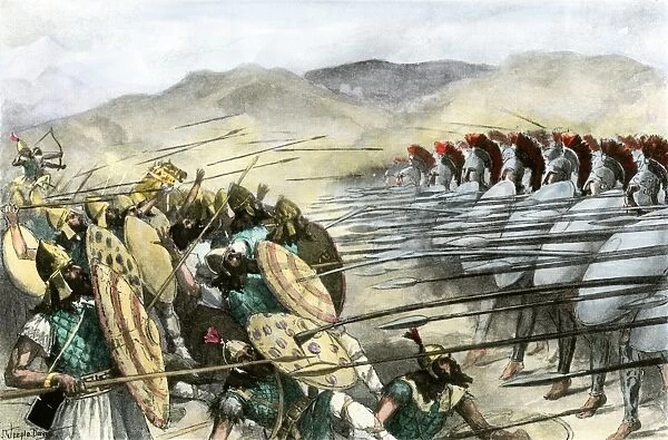 Persians defeated at the Battle of Platae, 479 B.C