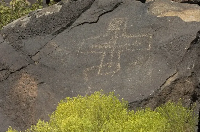 Framed Print : Petroglyph near Albuquerque, New Mexico Framed Print : Petroglyph near Albuquerque, New Mexico
