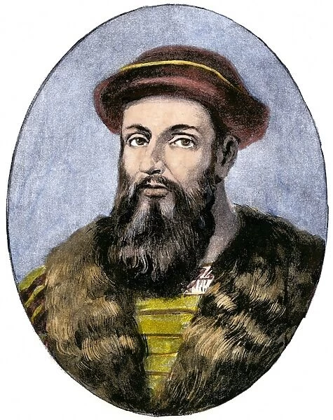 PEXP2A-00035. Portuguese explorer Ferdinand Magellan.