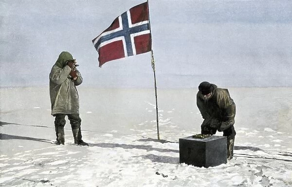 PEXP2A-00120. Roald Amundsen, first to reach the South Pole